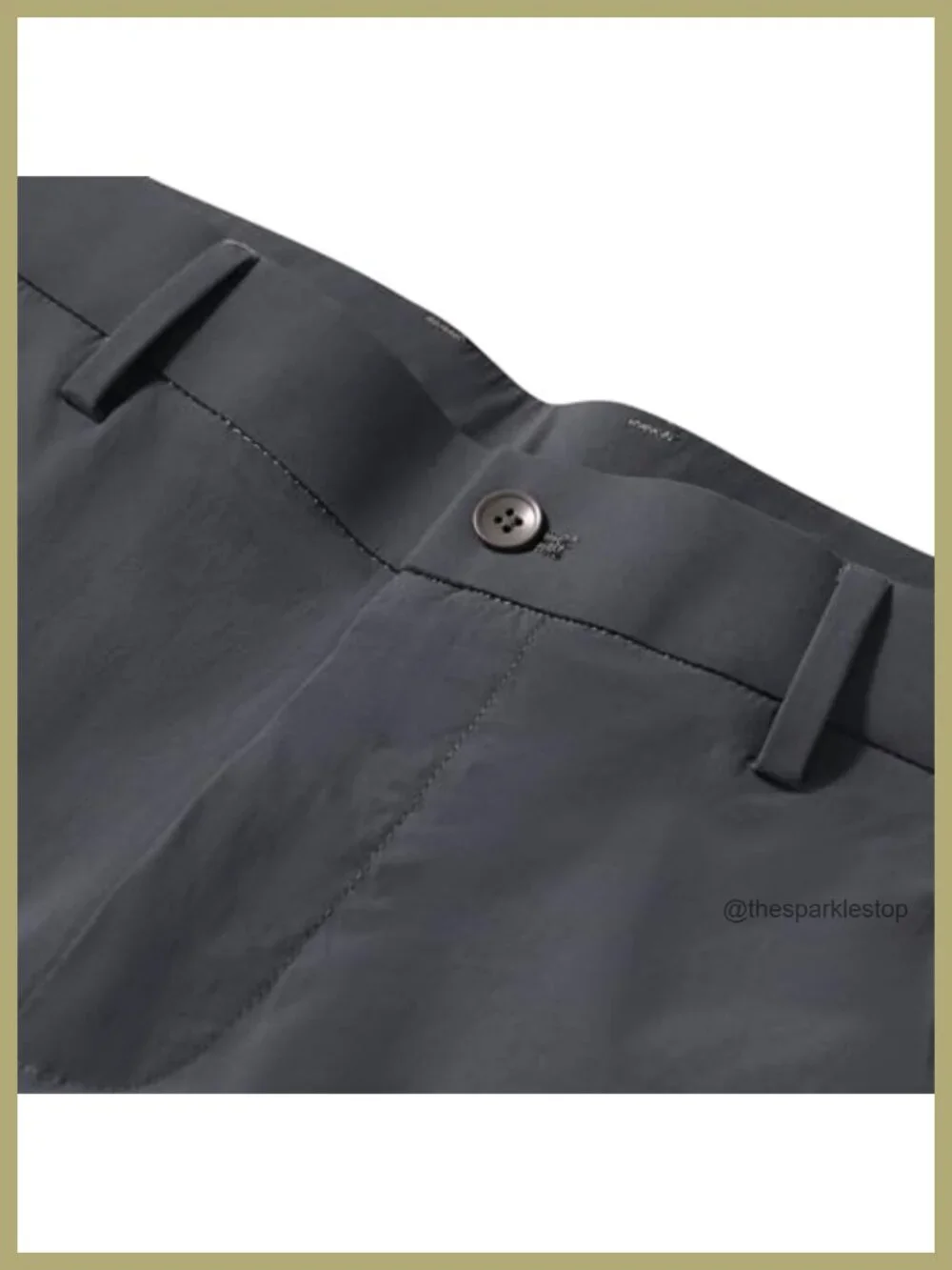 Stretch Quick-Dry Golf Chino Pants, Straight Leg, Flat Front
